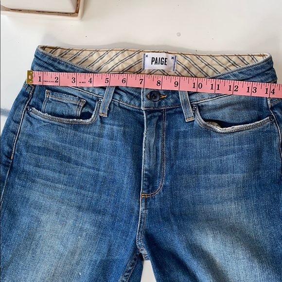 PAIGE Carter slim, Amanda Destructed jeans - Picture 9 of 11